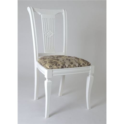 Кресло Милорд №4 Белый Ткань №8