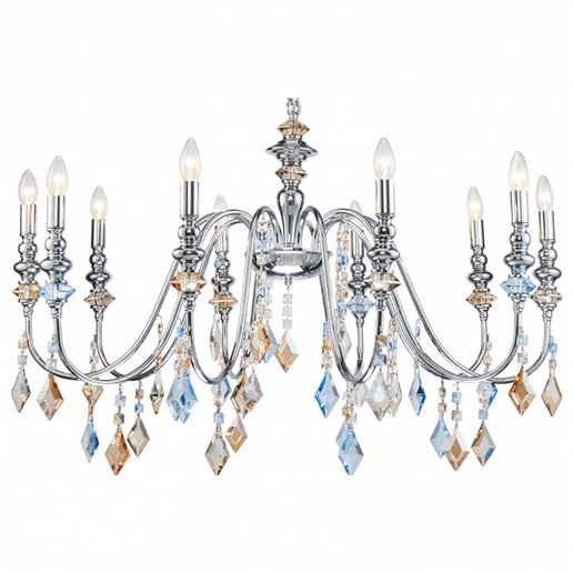  Подвесная люстра Lucia Tucci Maya MAYA 4450.10 chrome