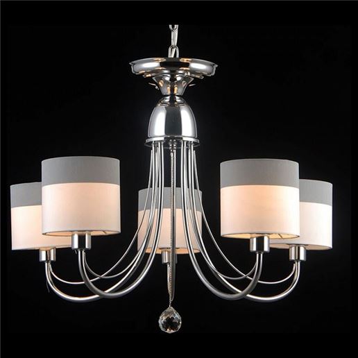  Подвесная люстра Natali Kovaltseva Olbia OLBIA 75086/5C CHROME