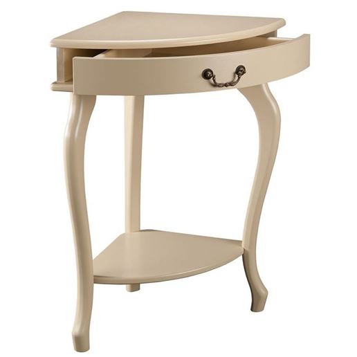 Консоль угловая "Элегант" (дуб шампань) Вис