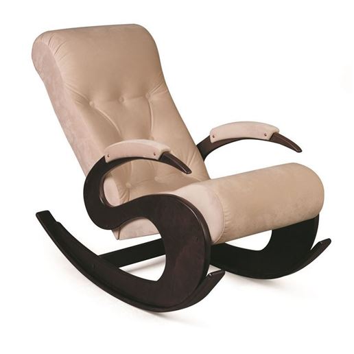 Кресло-качалка Лебедь (темный тон /01 - бежевый)