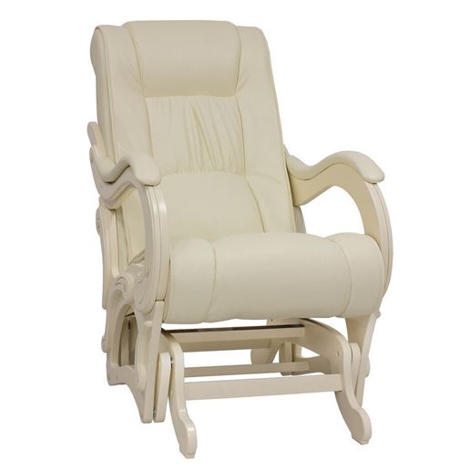 Кресло-качалка Глайдер мод_78  (Орегон перлам-106/Дуб шампань) Жемчужный