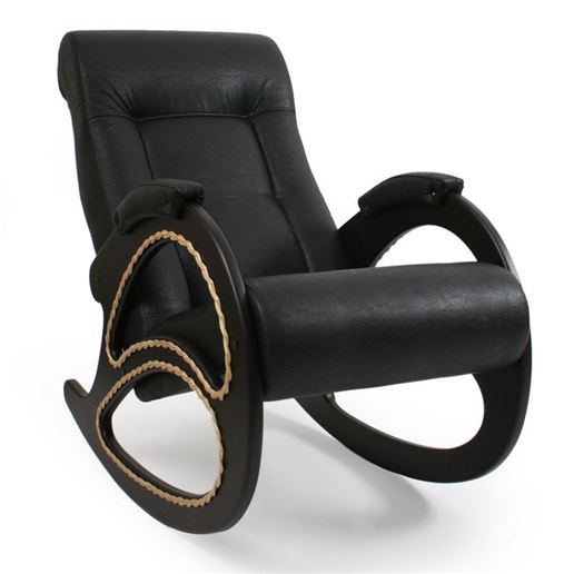 Кресло-качалка Комфорт (мод.4/Дунди-109/Венге)