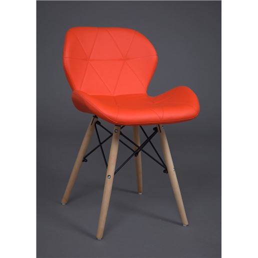 Стул 302 PU/Invar (RED 05)