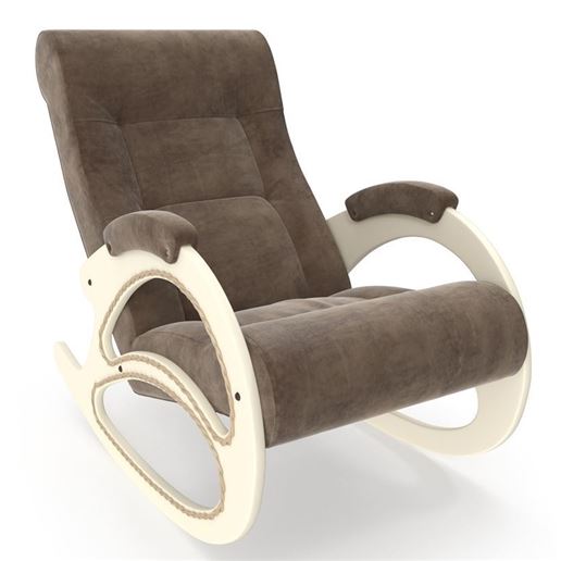 Кресло-качалка Комфорт (мод.4/Verona Brown/Дуб шампань)