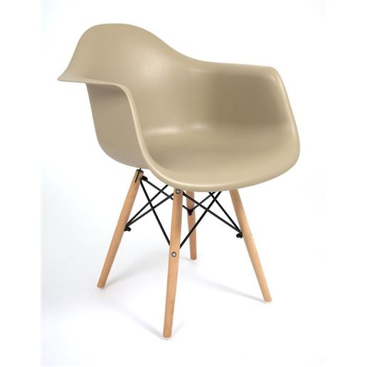 Стул пластиковый 620-PL (BEIGE 06)