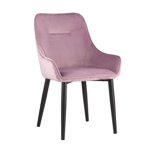 Стул Диана сиреневый, обивка мебельный велюр