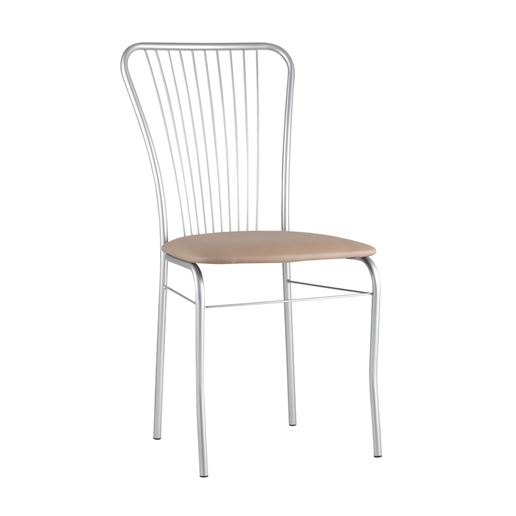 Стул НЕРОН коричневый, металлокаркас