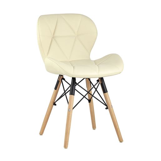 Стул обеденный Бон экокожа цвет бежевый