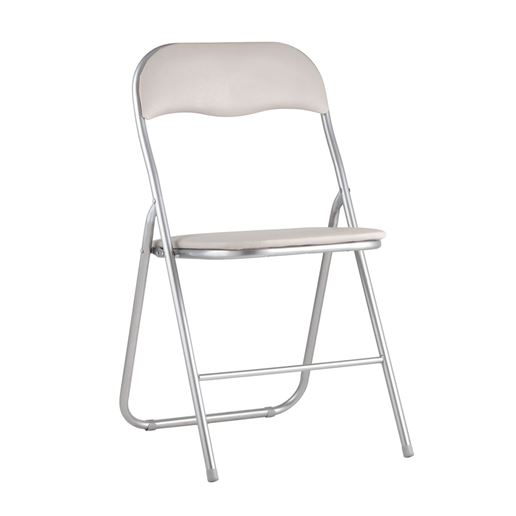 Стул складной SHADOW светло-серый, механизм складывания