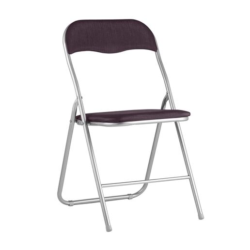 Стул складной SHADOW фиолетовый, механизм складывания