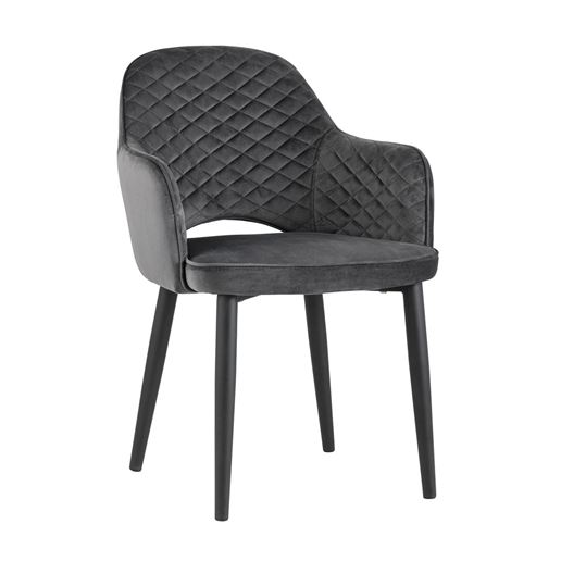 Стул Стул Венера диамант велюр серый металлический каркас