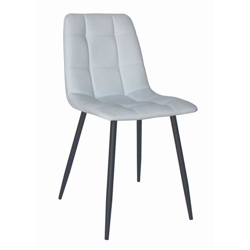 Стул Leset Скай Черный/Белый экокожа