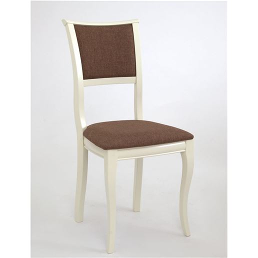 Стул "Кентавр" (Слоновая кость эмаль 11/ткань Savana Hazel)