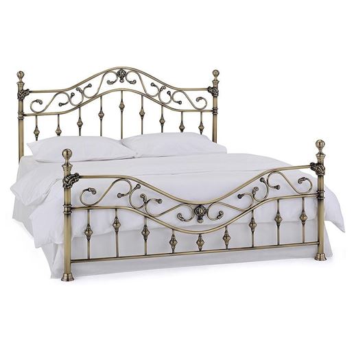 Кровать металлическая  Charlotte 180x200 Античная медь