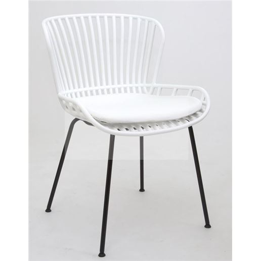 Стул PP-753F (White PU-02)