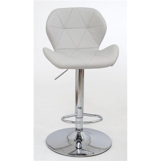 Стул барный 302T-1 PU (Grey-10)