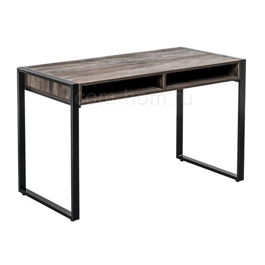 Стол Маньяра сосна пасадена / черный матовый