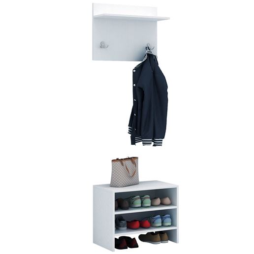 Прихожая Уно-13 белый