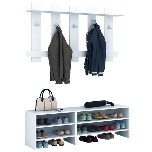 Прихожая Уно-18 белый