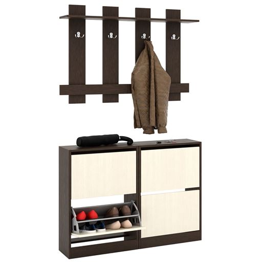 Прихожая Уно-79 венге / дуб молочный