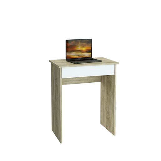 Стол письменный Милан-64Я дуб сонома / белый