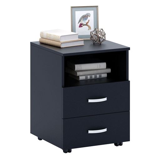 Тумба Альба-2 черный