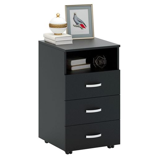 Тумба Альба-4 черный