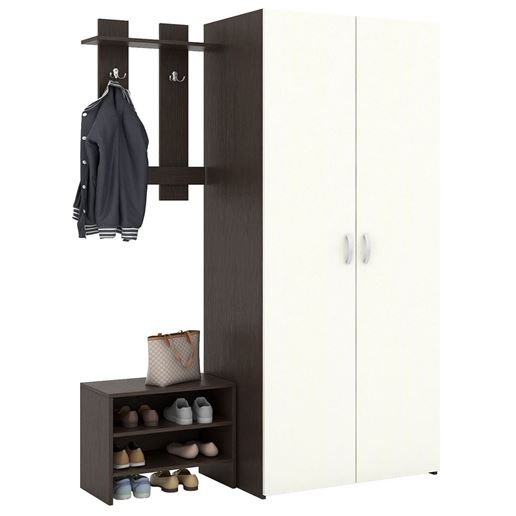 Прихожая Уно-77 венге / дуб молочный