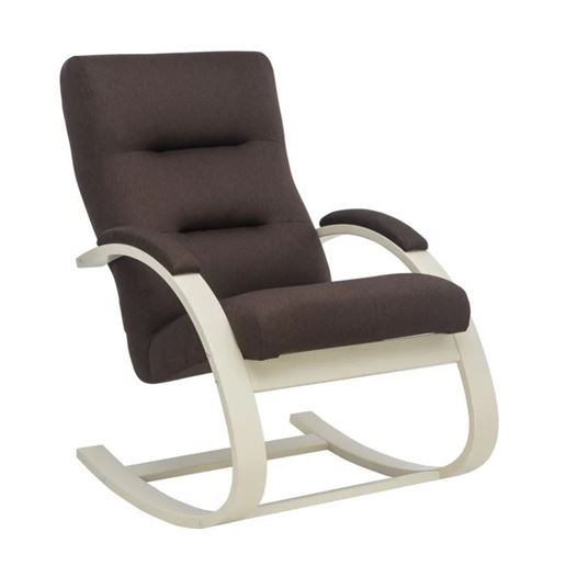 Кресло-качалка Милано  (Слоновая кость/ткань Малмо 28)