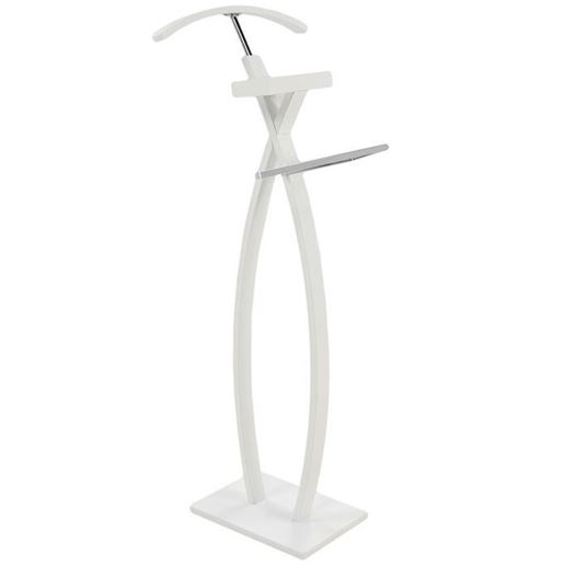 Вешалка  MK-2368-WT костюмная 45х34х117 см Белый