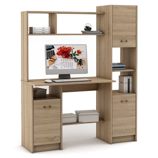 Компьютерный стол Август-2-Дуб-сонома