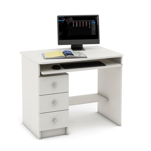 Компьютерный стол Бостон-6-Белый