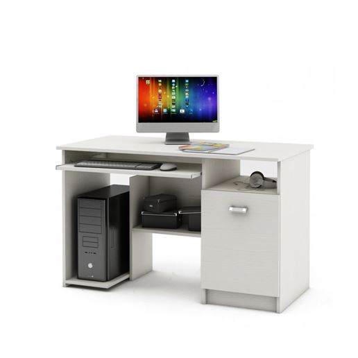 Компьютерный стол Имидж-10-Белый
