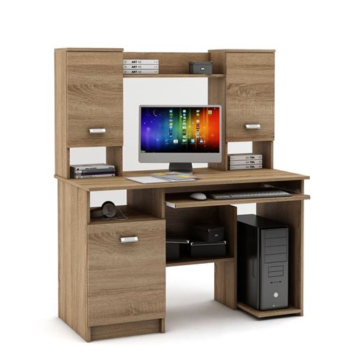 Компьютерный стол Имидж-13-Дуб-сонома