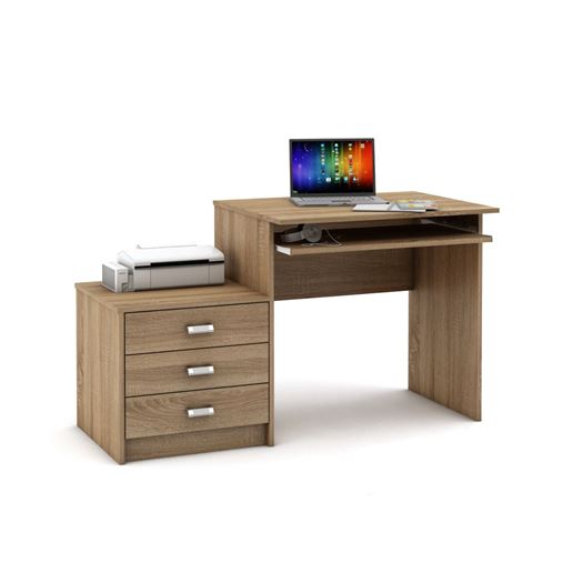 Компьютерный стол Имидж-21-Дуб-сонома