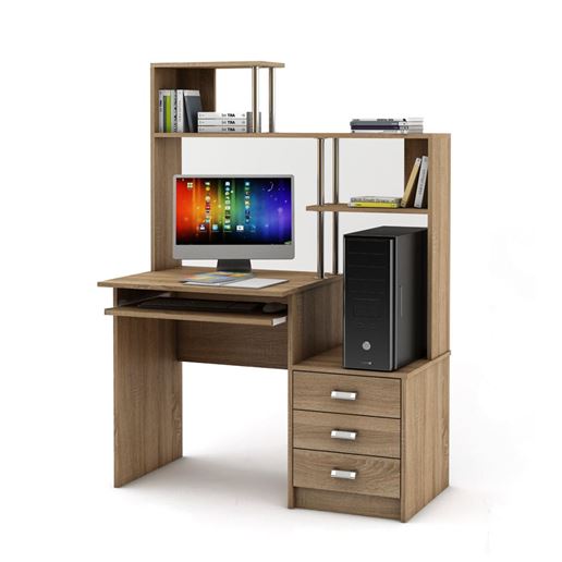 Компьютерный стол Имидж-26-Дуб-сонома