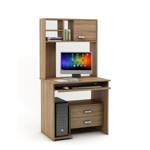 Компьютерный стол Имидж-35-Дуб-сонома