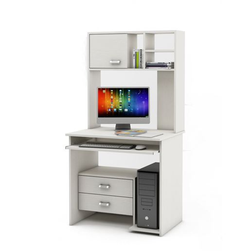 Компьютерный стол Имидж-36-Белый