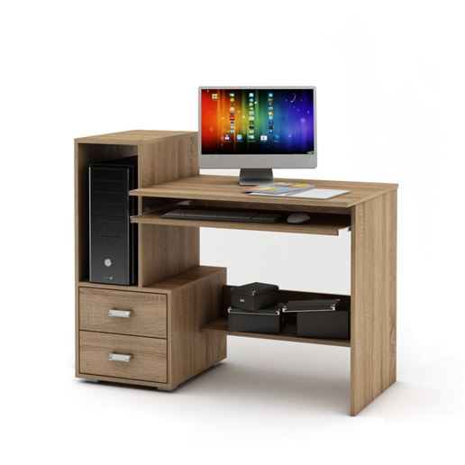 Компьютерный стол Имидж-38-Дуб-сонома