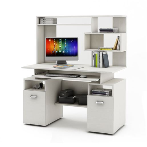 Компьютерный стол Имидж-42-Белый