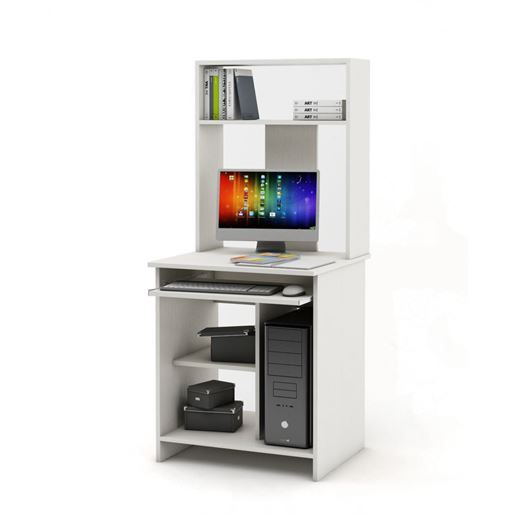 Компьютерный стол Имидж-4-Белый