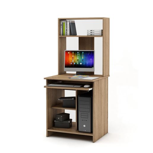 Компьютерный стол Имидж-4-Дуб-сонома