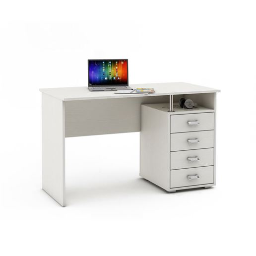 Компьютерный стол Имидж-51-Белый