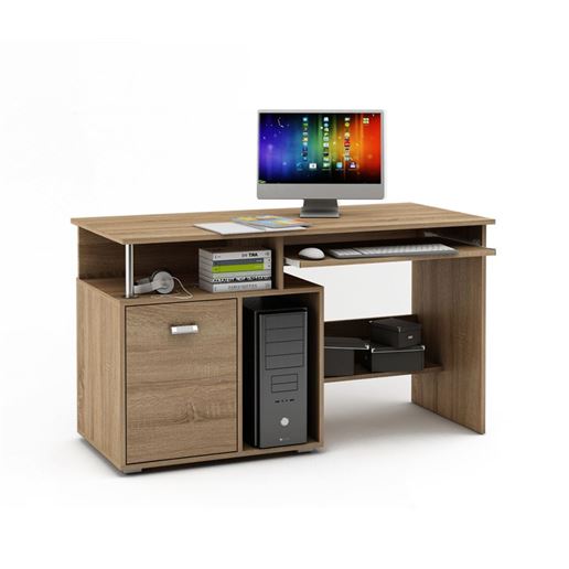 Компьютерный стол Имидж-55-Дуб-сонома
