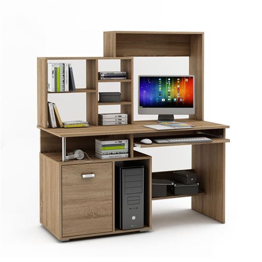 Компьютерный стол Имидж-57-Дуб-сонома