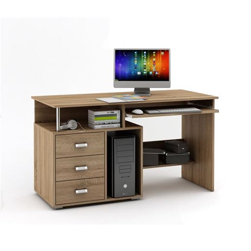 Компьютерный стол Имидж-59-Дуб-сонома