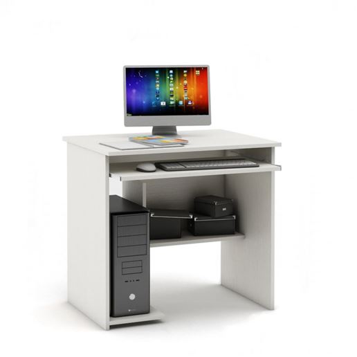Компьютерный стол Имидж-5-Белый