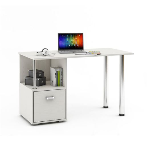 Компьютерный стол Имидж-63-Белый