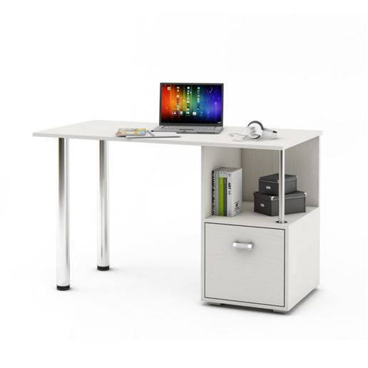 Компьютерный стол Имидж-64-Белый